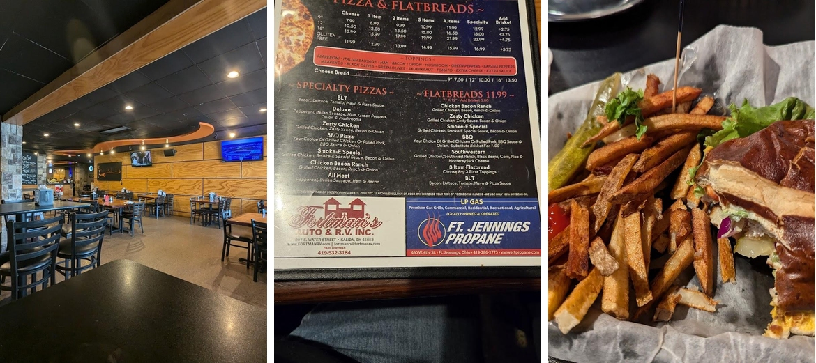 Smoke-E's Bar & Grill Menu