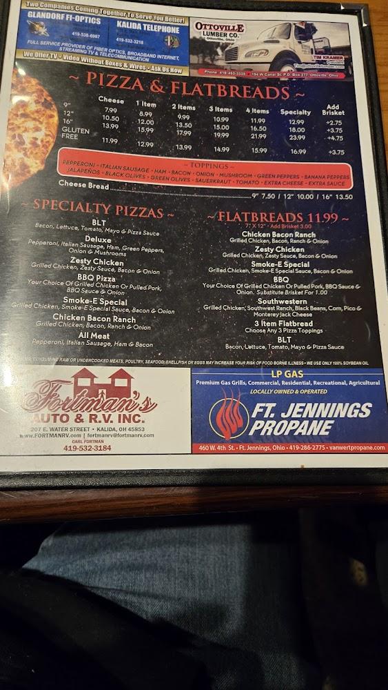 Smoke-E's Bar & Grill Menu image 1